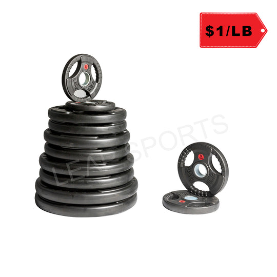 Rubber Grip Olympic Plate