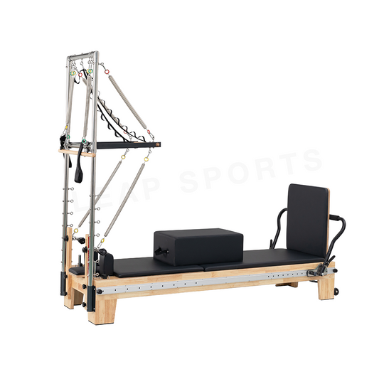 LEAP SPORTS Pilates Full-Track Reformer Premium