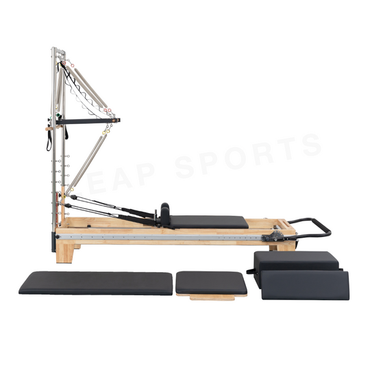 LEAP SPORTS Pilates Full-Track Reformer Premium