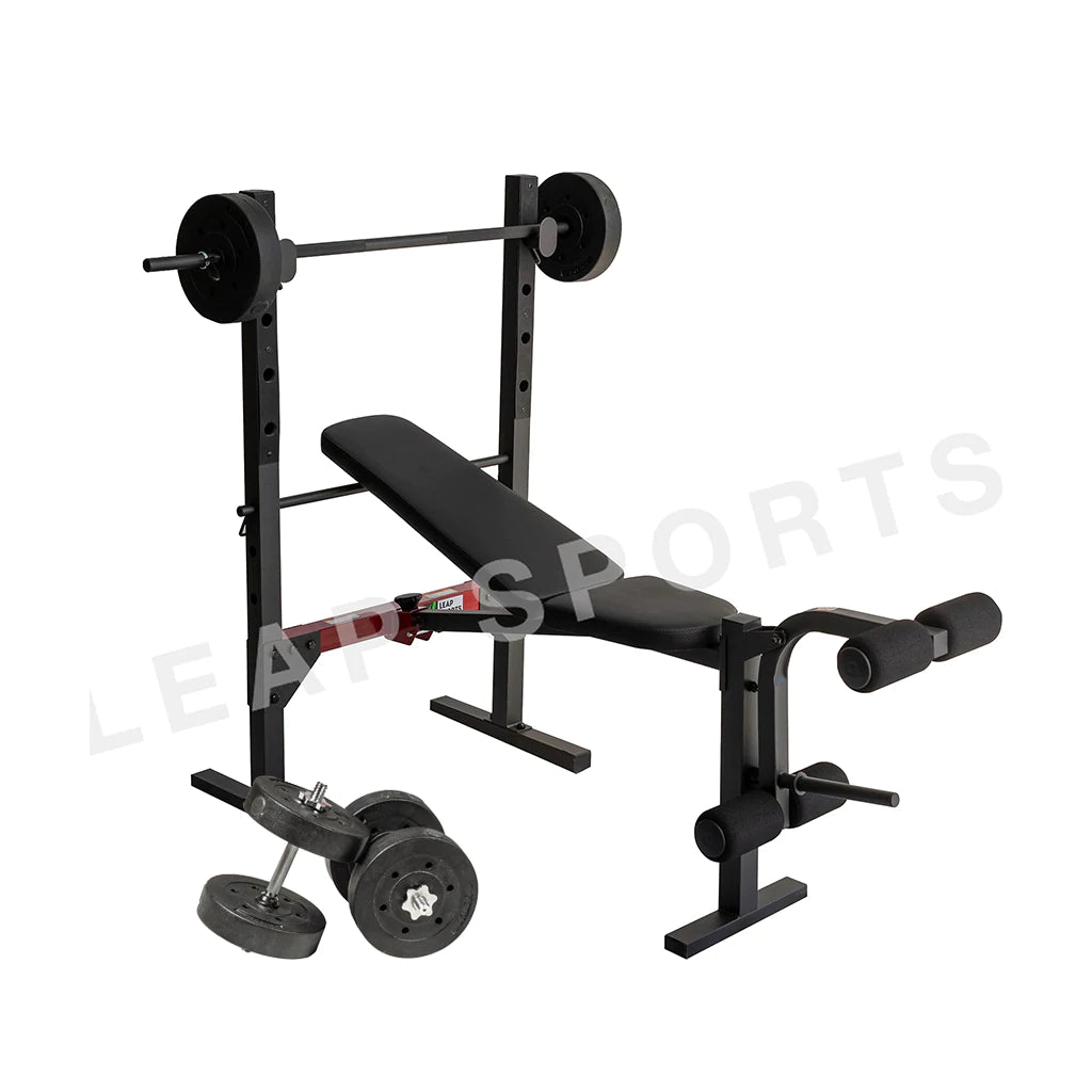Leap Sports Foldable Weight Bench Combo LEAP SPORTS