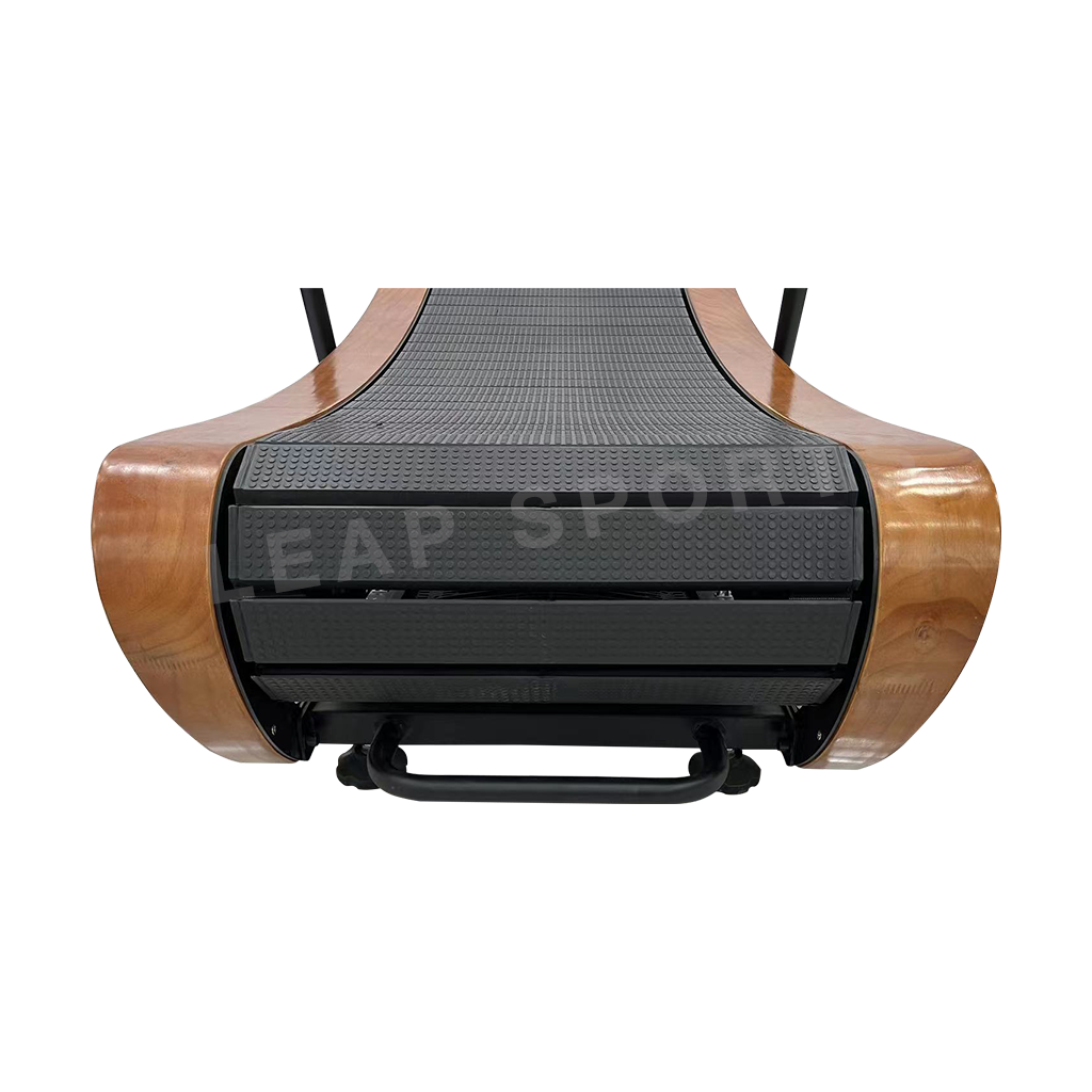 LEAP SPORTS Wooden Curved Manual Treadmill LEAP SPORTS TORONTO