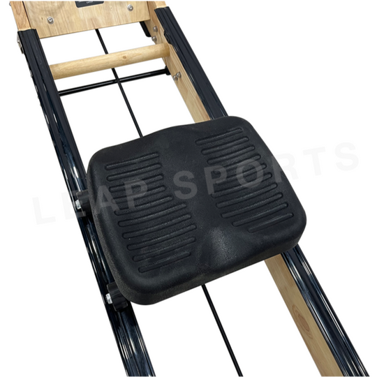 LEAP SPORTS Foldable Wooden Water Rowing Machine