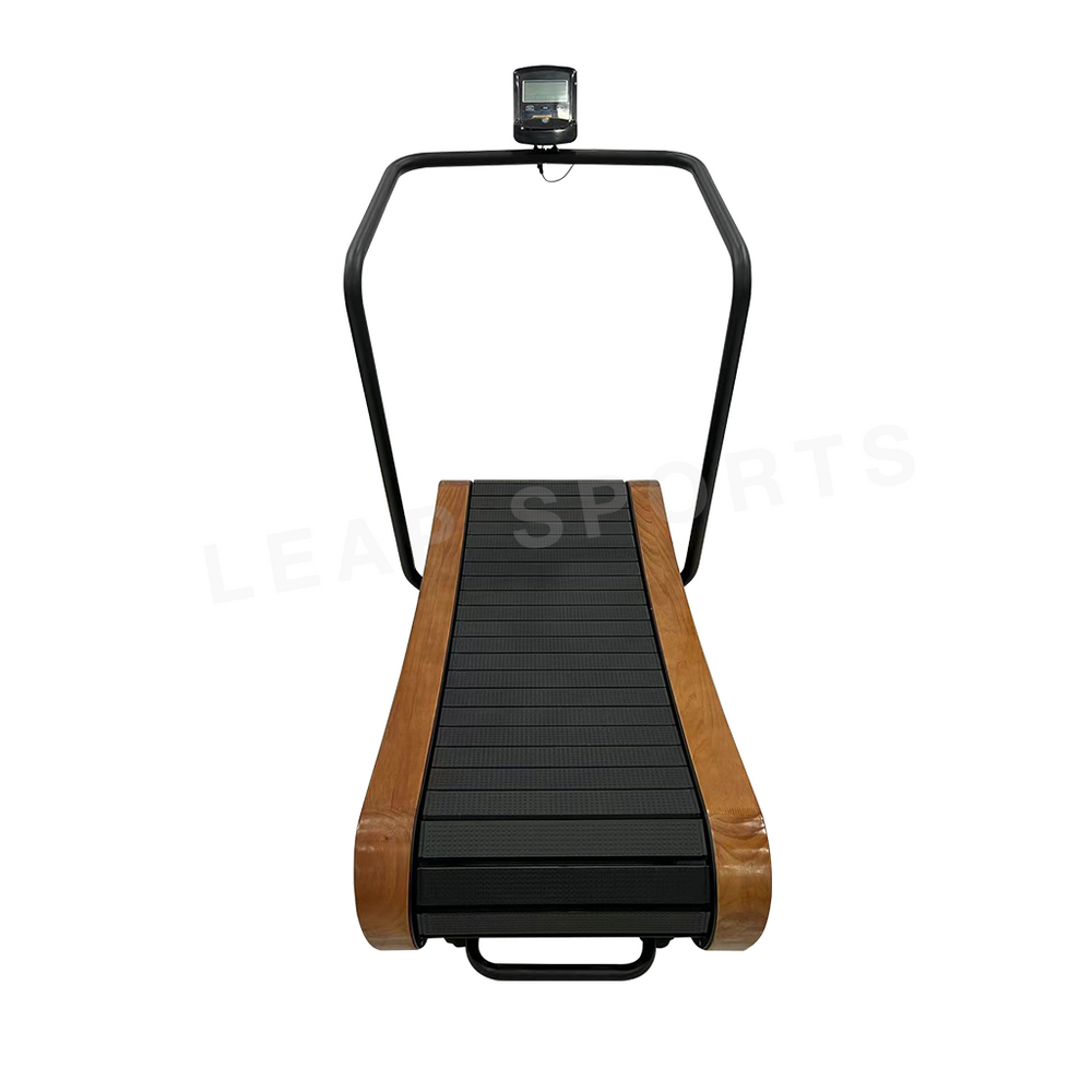 LEAP SPORTS Wooden Curved Manual Treadmill LEAP SPORTS TORONTO