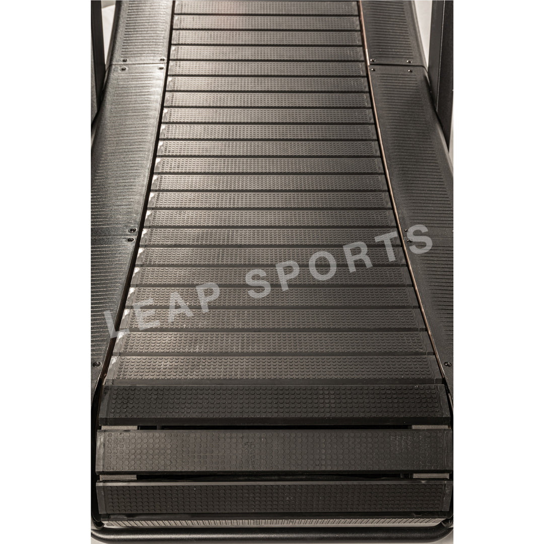 LEAP SPORTS Curved Manual Treadmill