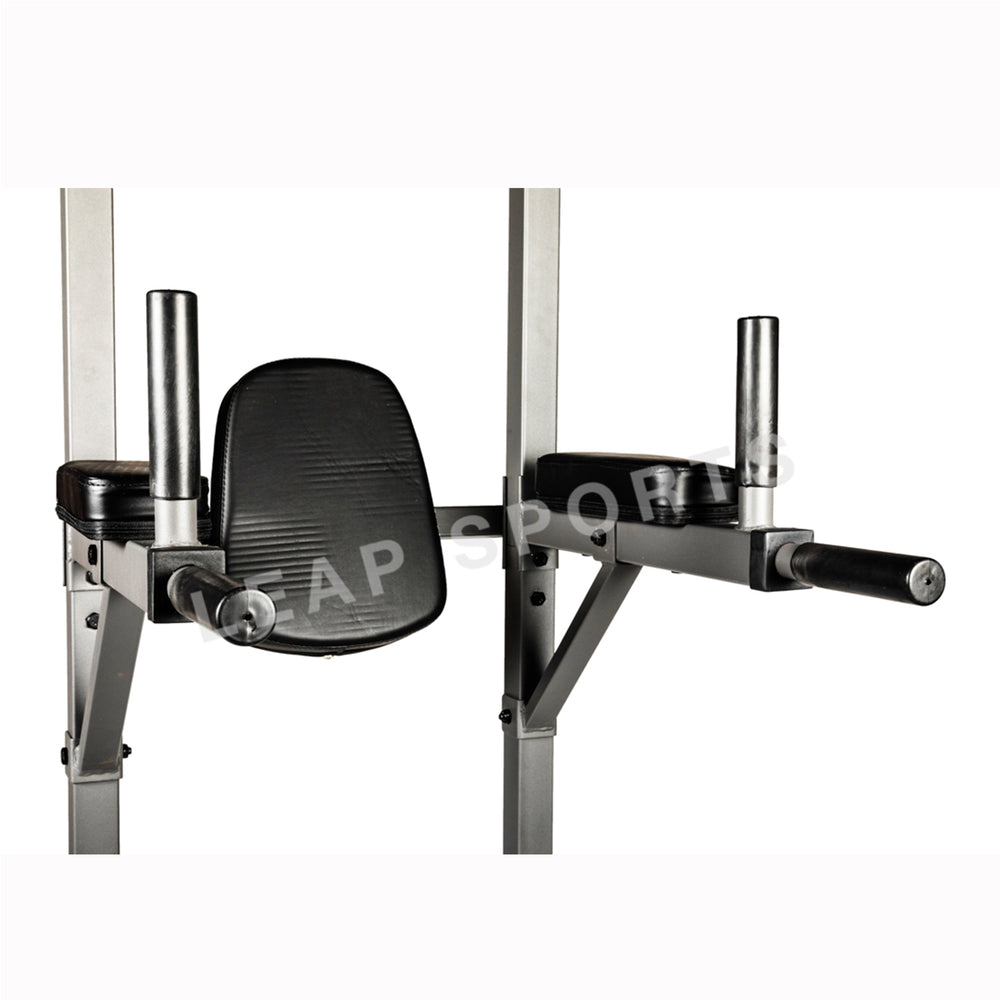 Power Tower with Pull-up Bar and Leg Extension Roller