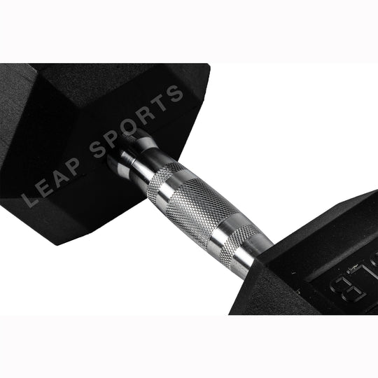 Premium Rubber Hex Dumbbell 5-120LB