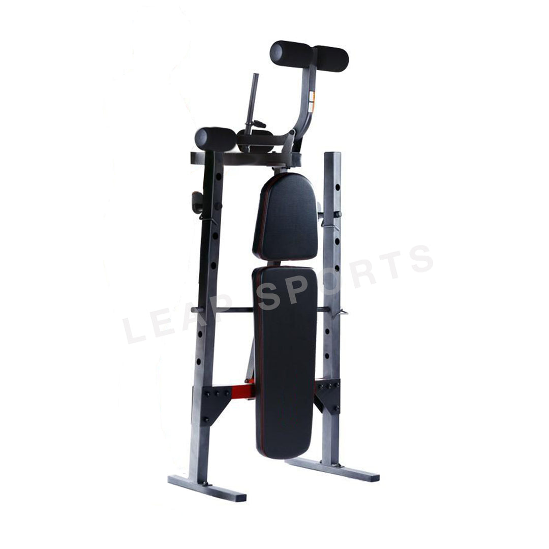 LEAP SPORTS Foldable Weight Bench Combo