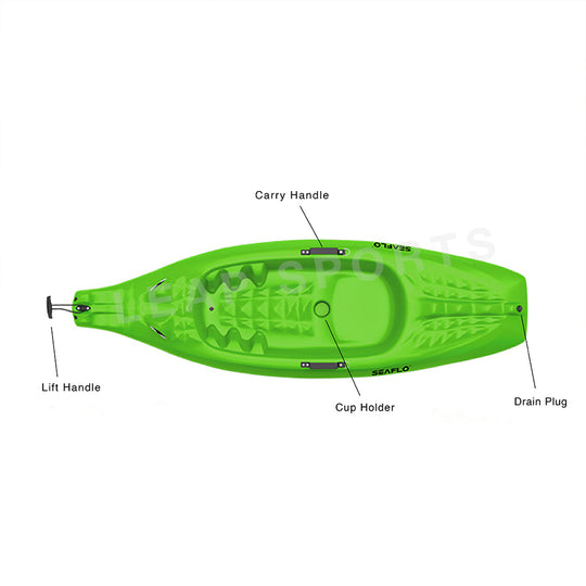 SEAFLO Crocodile Kayak SF-1011