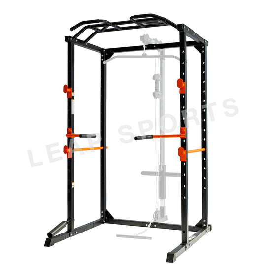 LEAP SPORTS Power Rack & Lat Pull-Down