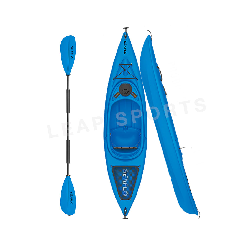 Seaflo Kayak incl. Paddle, Fishing Boat, Canoe, Kayak, 1004 Blue :  : Sports & Outdoors