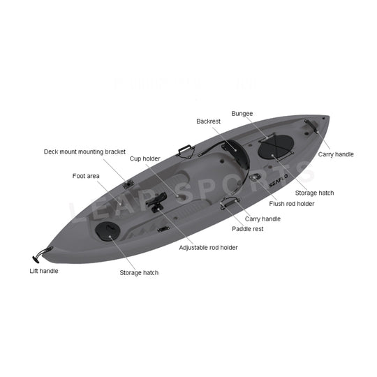 SEAFLO Fishing Kayak SF-1007